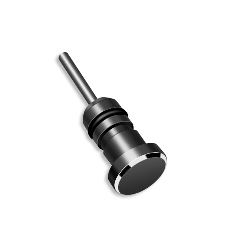 Audio 3.5mm Dust Plug AUX Headset Jack Interface Anti Phone Colorful Card Retrieve Card Pin