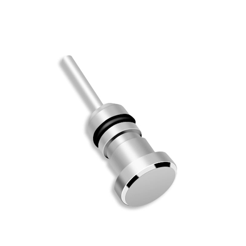 Audio 3.5mm Dust Plug AUX Headset Jack Interface Anti Phone Colorful Card Retrieve Card Pin