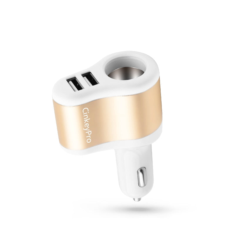 2-Port Mobile Phone USB Car Charger