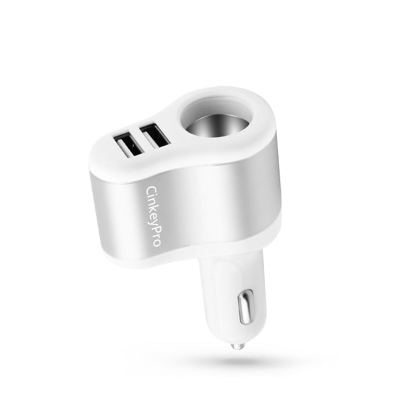 Car Charger Cigarette Lighter 2-Ports USB Charger 2.1A Car-Charger Mobile Phone