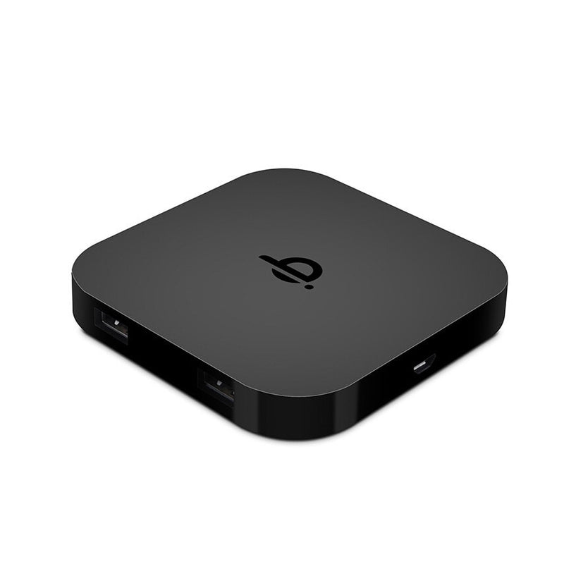 Double Dual Usb Qi Wireless Charger Pad Slim Portable Chargeur Induction Inductive Without Wired