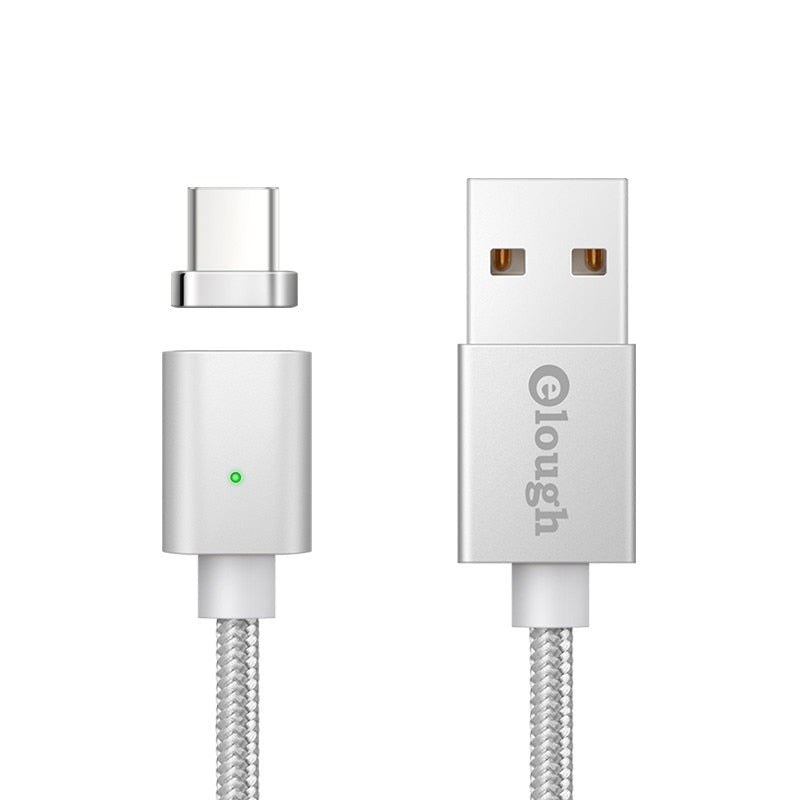 Magnetic Cable for iPhone Samsung Xiaomi Micro USB Type-C Cable Fast Charging Mobile