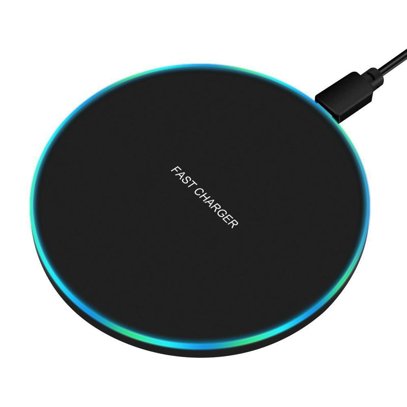 10W Fast Wireless Charger for Samsung Galaxy S9/S9+ S7/S8 Note 9 Edge USB Qi Charging Pad