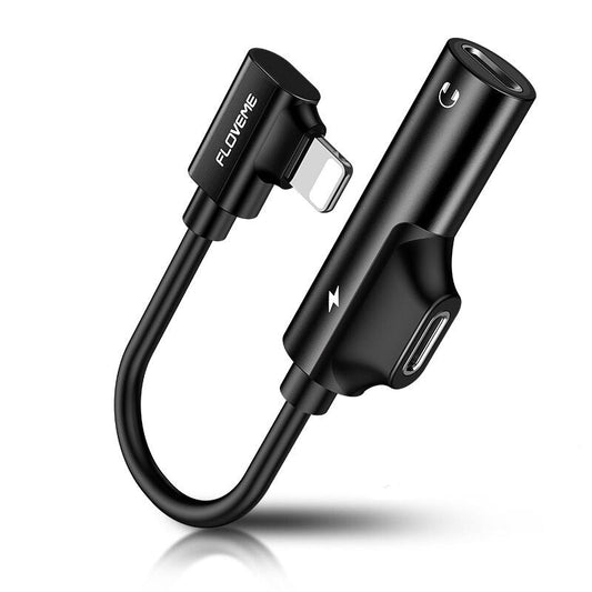 2-in-1 Audio Adapter Charging Converter Jack Splitter