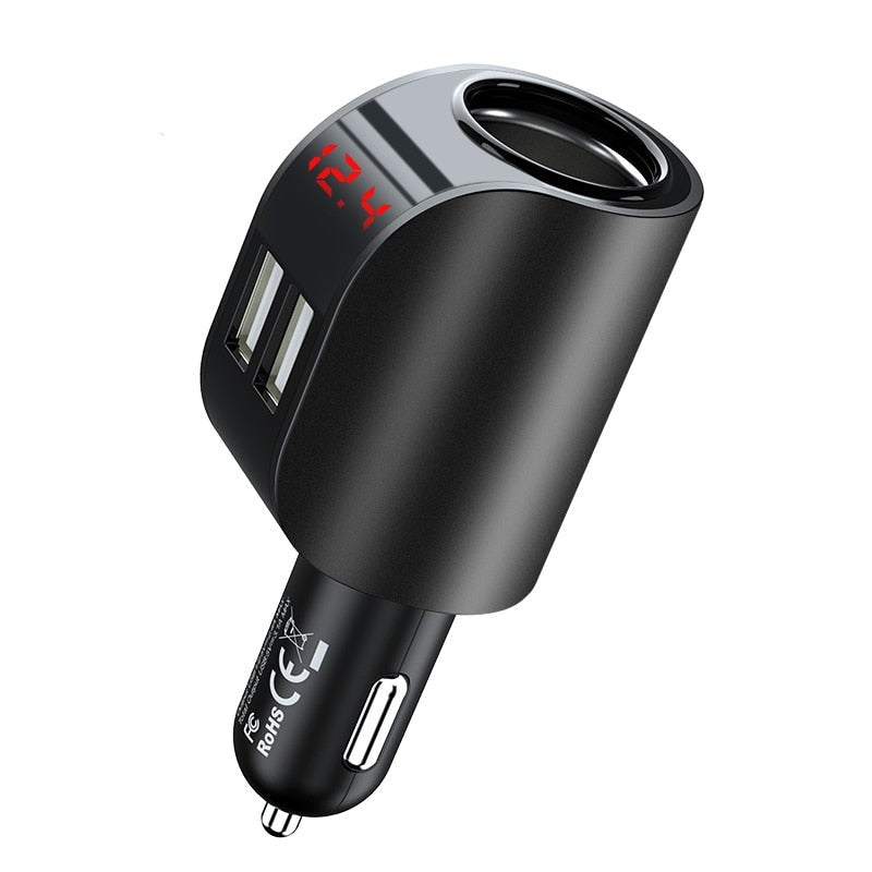 3.1A USB Car Charger Mobile Phone Fast Quick-Charging