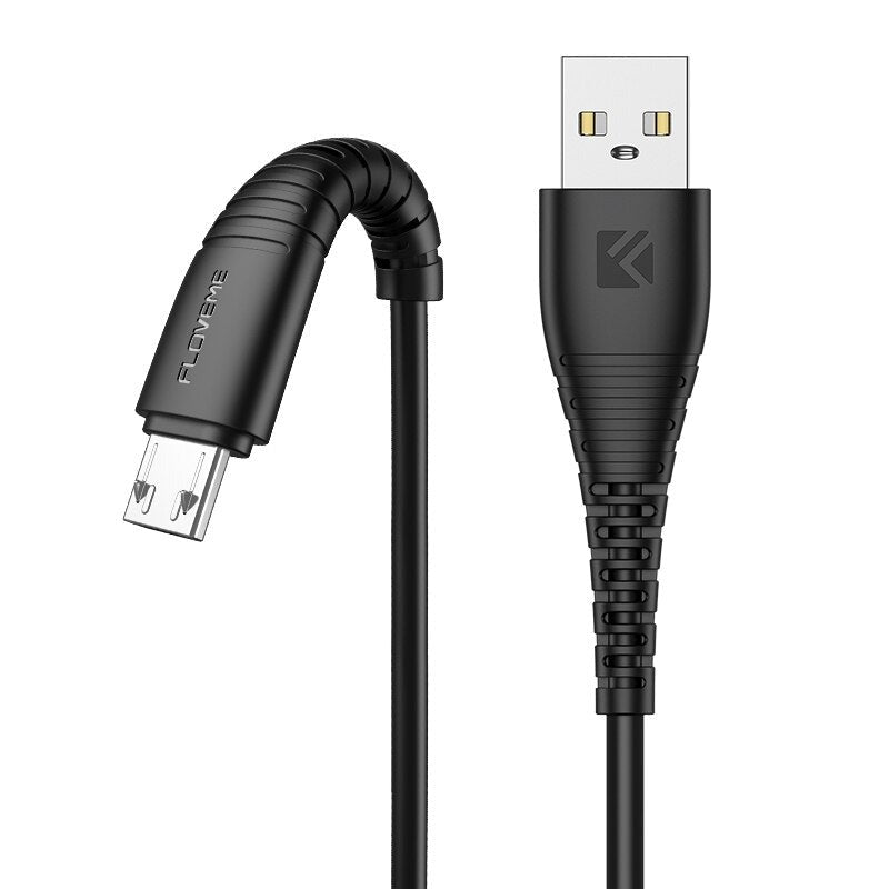 Micro USB Cable 5v/2.4a Charging Data Phone Charger Fast Samsung Xiaomi