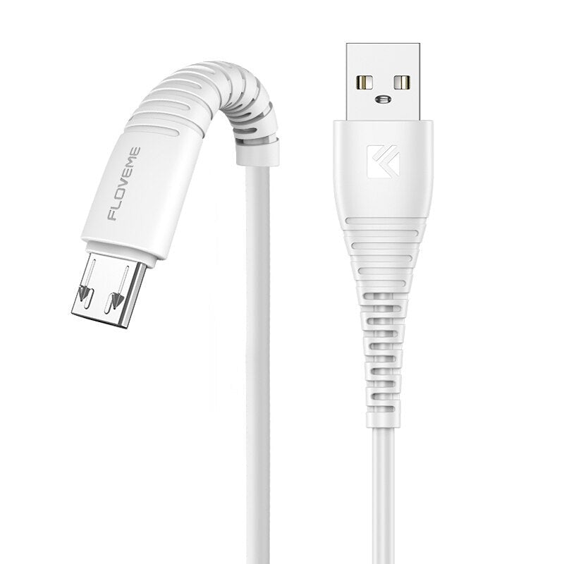 Micro USB Cable 5v/2.4a Charging Data Phone Charger Fast Samsung Xiaomi