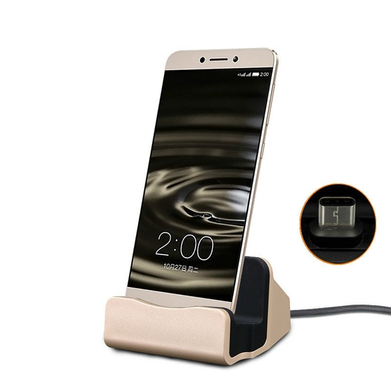 Samsung S8 Plus Xiaomi Huawei LG HTC Android Phone Micro Type-C iPhone Dock Charger Sync Data
