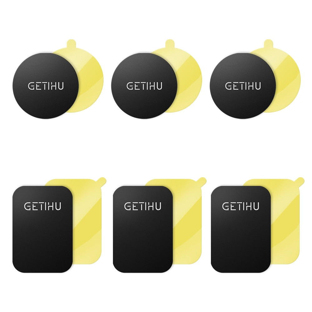 Magnetic Metal Plate For Car Phone Holder Universal Iron Sheet Disk 3M Sticker Mount