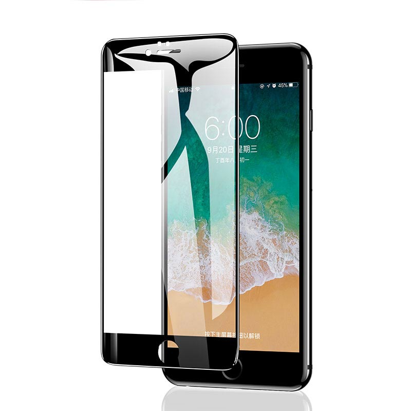 5D Full Cover Tempered Glass Screen Protector for iPhone 5/6/7/8/10/X/SE