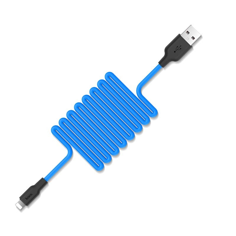 Fast-Charging Silicone Lightning Cable