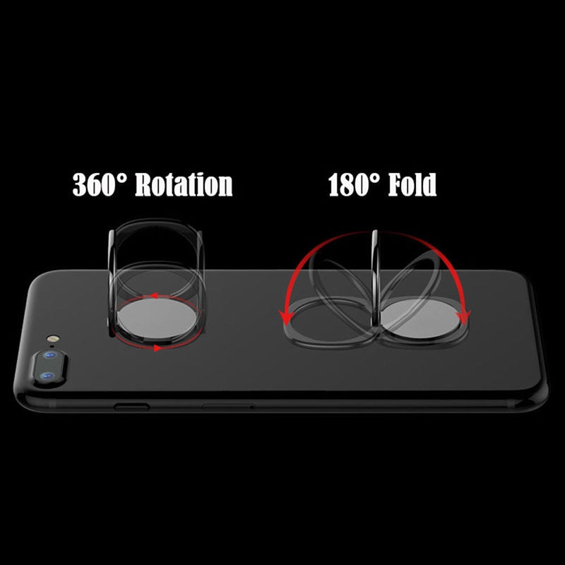 Phone Finger Ring Holder 360 Degree Stand for Samsung Xiaomi iPhone X 7 6 55 5S plus