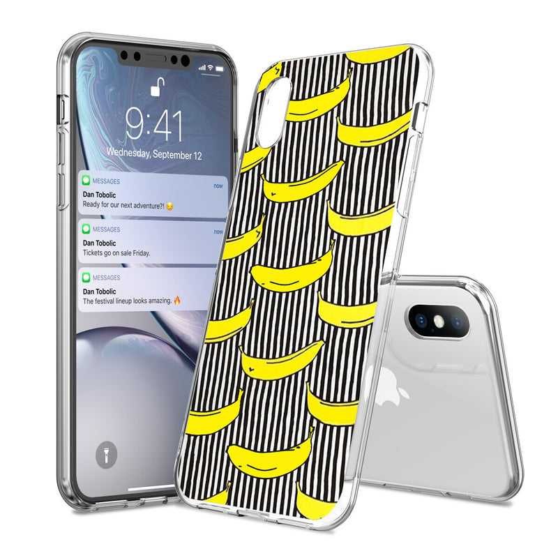 Phone Case for iPhone 11 Pro 6 6s 7 8 Plus X XR XS Max 5 5s SE Fashion Cute Cartoon Fruit Lemon Pineapple