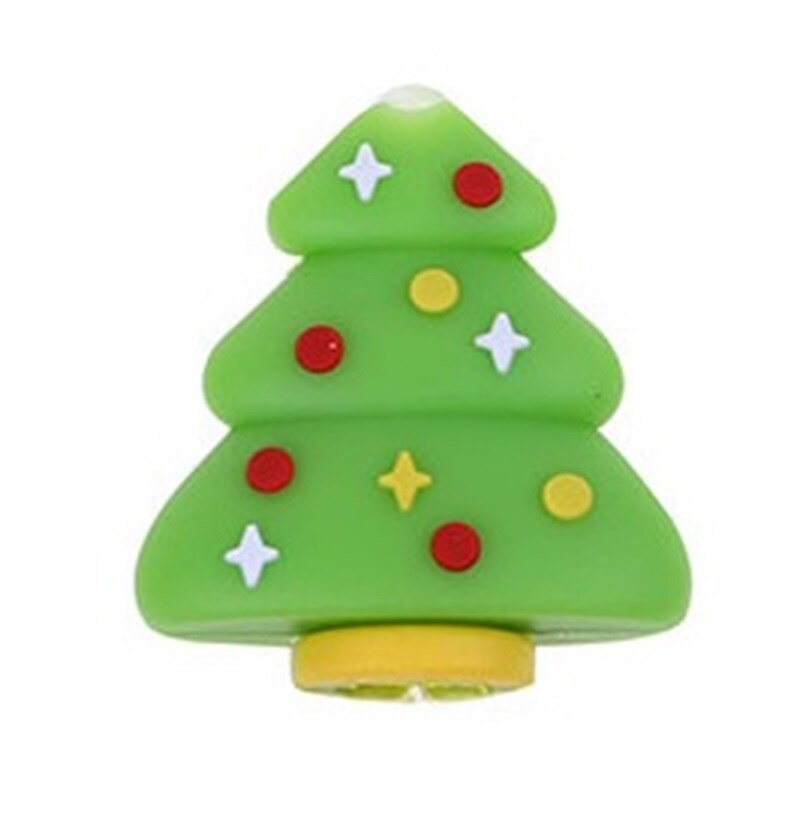 Christmas Bite Cable Data Line Protector for iPhone USB Earphone Cord Protection Christmas