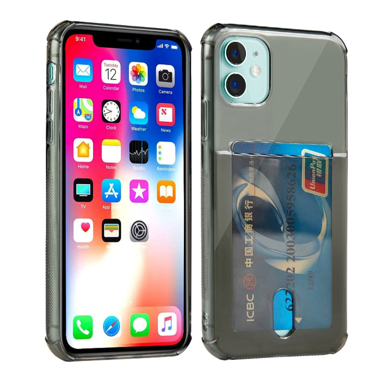 Luxury Card Case for iPhone