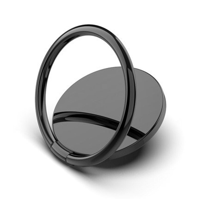 Luxury Metal Mobile Phone Finger Ring 360 Degree Rotatable
