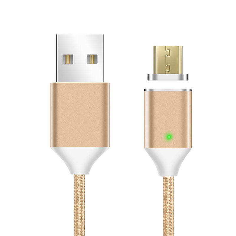 Magnetic Cable Mantis Nylon Braided Micro USB Magnet Cable Fast Charging Data Sync Charger Cable for