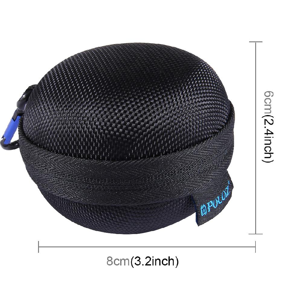 Mini Portable Round Storage Case Box for GoPro DJI Osmo