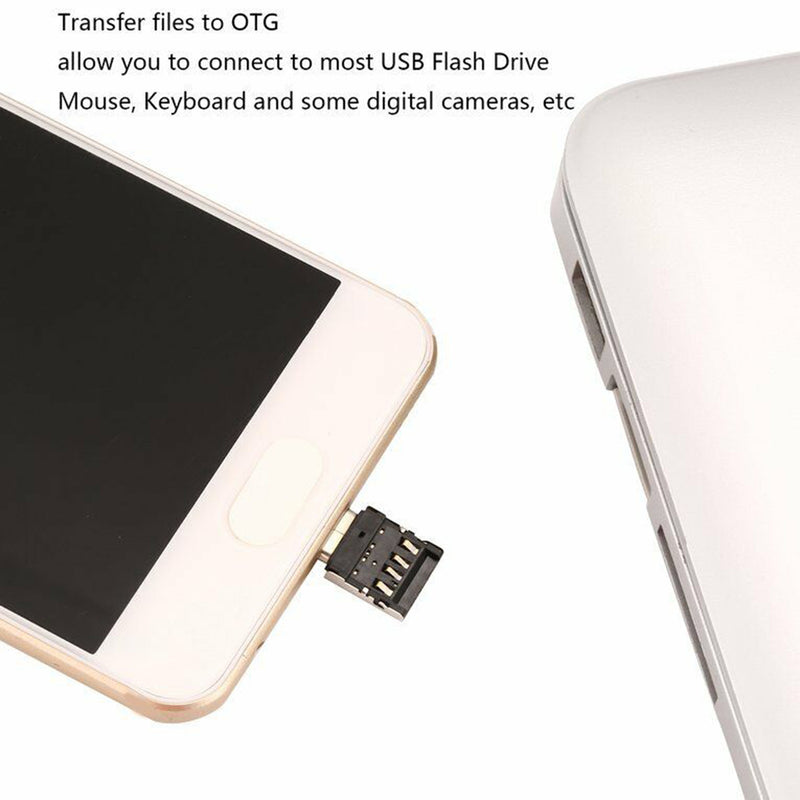 Mini Type C to USB OTG Connector Adapter for USB Flash Drive Phone