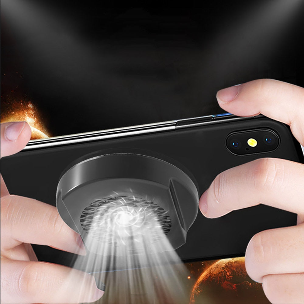 Mobile Phone Cooling Holder Foldable Fan Radiator Support Holder Bracket For IPhone Samsung Huawei