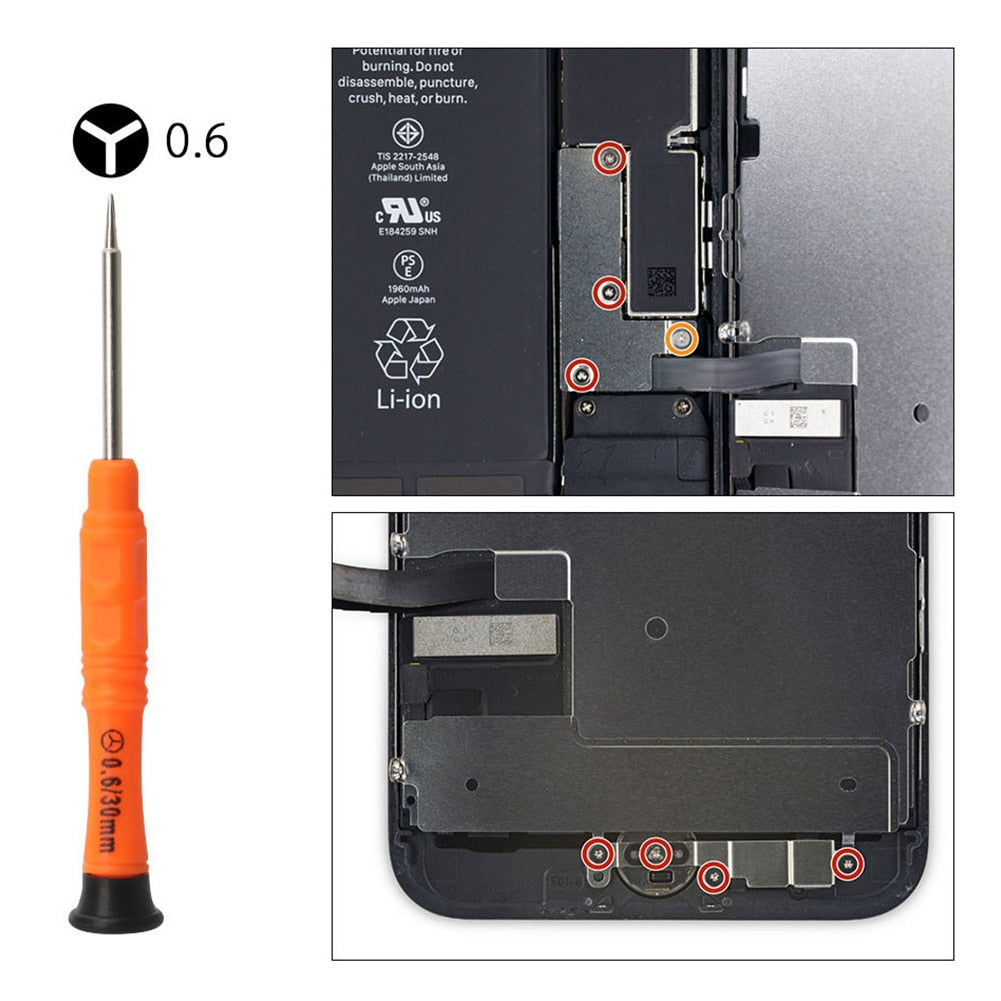 Mobile Phone Repair Set Hand Disassembly Screwdrivers Screen Opening Plier Suction Cup Smartphone