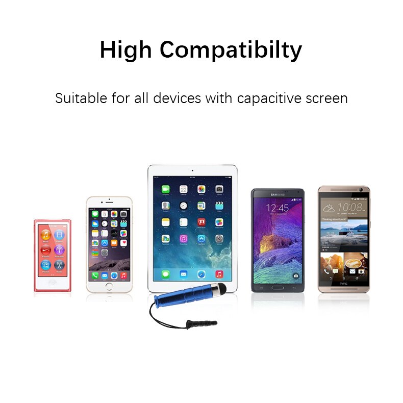 Mobile Phone Stylus Capacitive Screen Touch Pen for iPhone X 5 6 7 8 Plus iPad Samsung Galaxy S6
