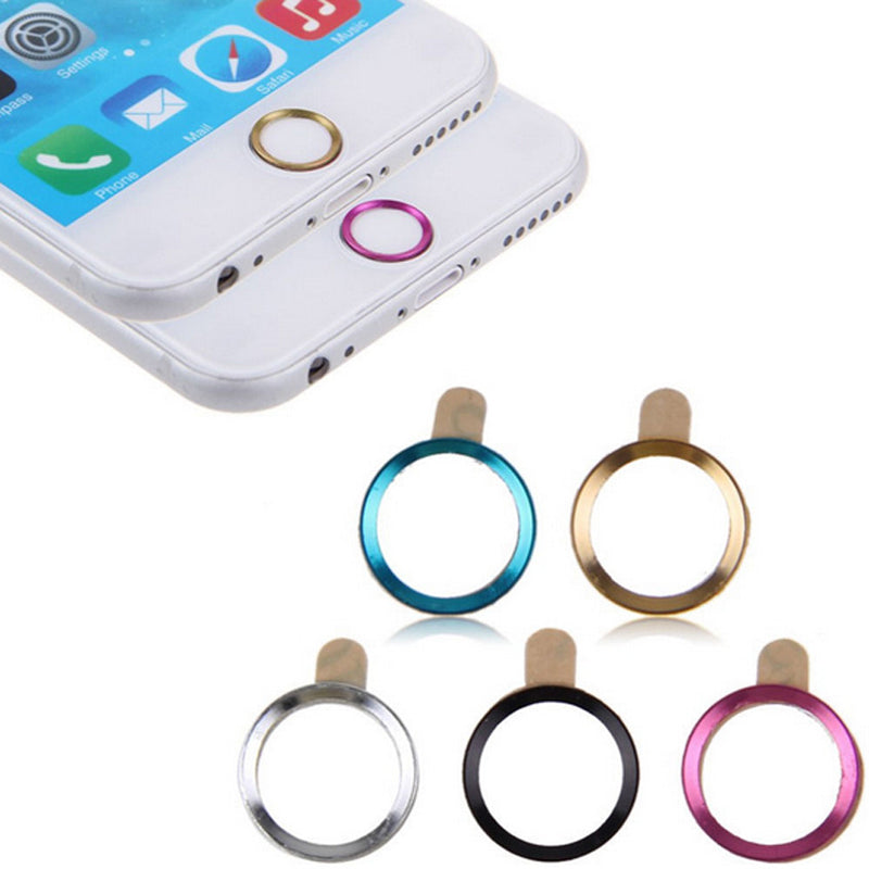 Touch ID Home Button Sticker for Apple iPhone 7 6S 6 Plus SE 5S 8 5C iPad Pro Support