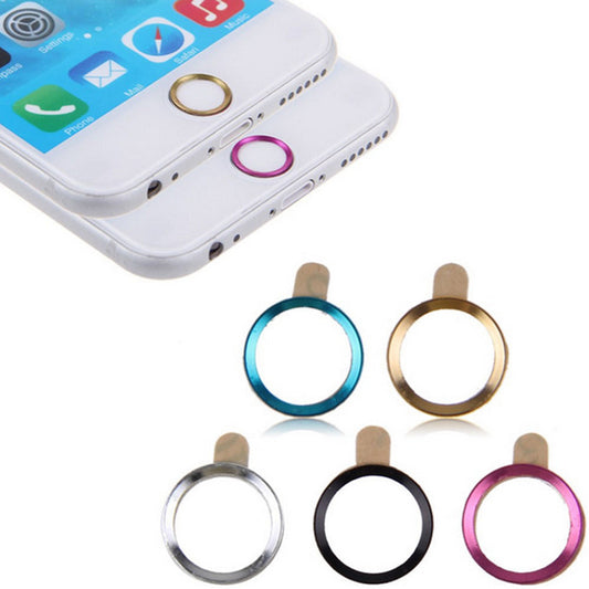 Touch ID Home Button Sticker for Apple iPhone 7 6S 6 Plus SE 5S 8 5C iPad Pro Support