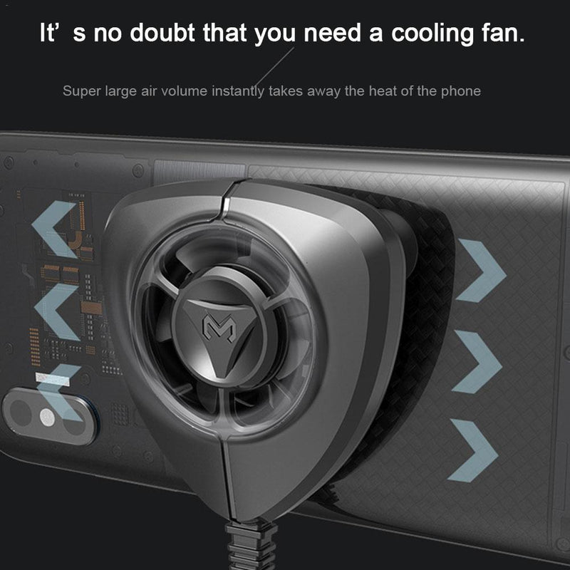 Portable Cooling Fan Gamepad Game Handle Holder