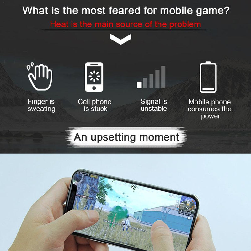 Portable Cooling Fan Gamepad Game Handle Holder