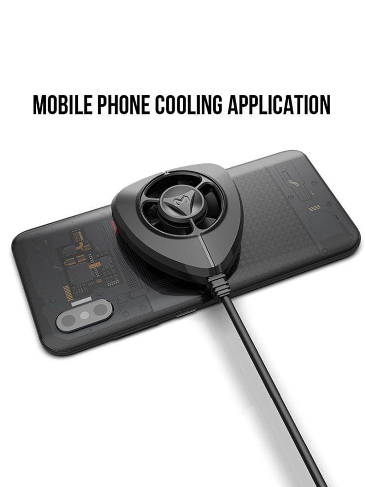 Portable Cooling Fan Gamepad Game Handle Holder