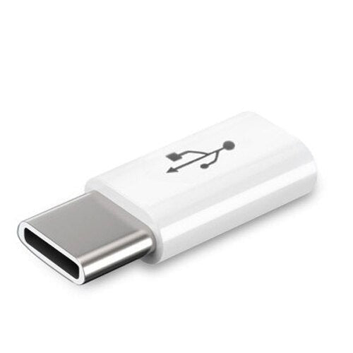 5-Piece Micro USB Male to Type-C Converter Portable Adapter