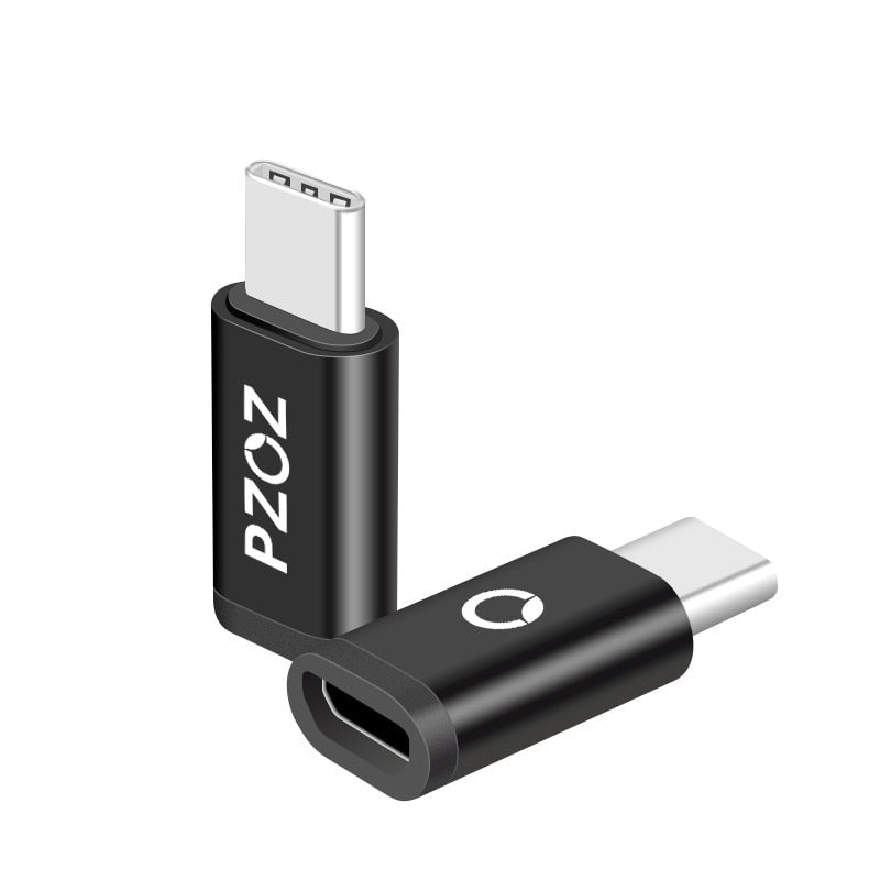 Micro USB Adapter to 8-Pin Type-C OTG Charging Data