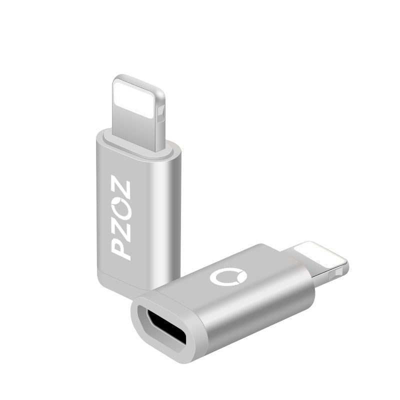 Micro USB Adapter to 8-Pin Type-C OTG Charging Data