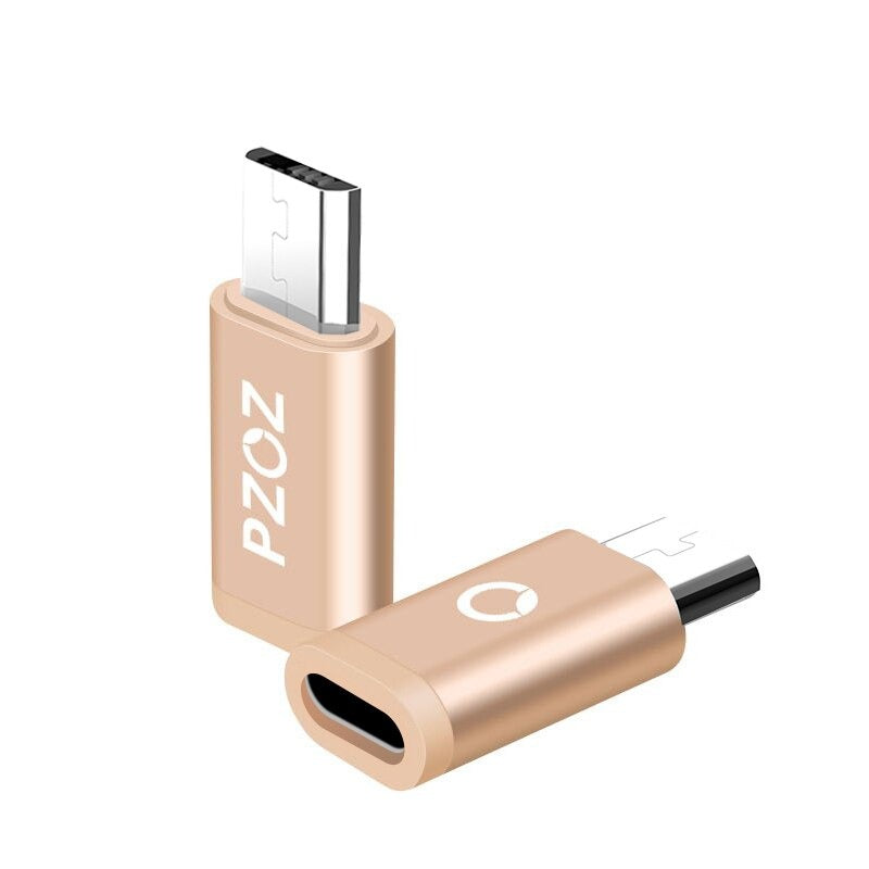 Type-C Adapter to Micro USB to Lightning Converter