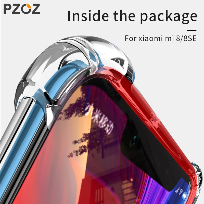 PZOZ for Xiaomi mi 9t pro mi cc9 se 8 6 Max3 mi A1 A3 A2 lite case Mix 2 Mix2S pocophone f1 case