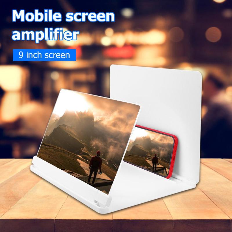 Phone Screen Magnifier Cellphone Projector Enlarged Amplifier Mobile Bracket Desktop Holder