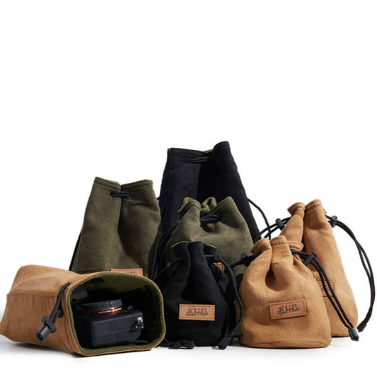 Camera Drawstring Bag
