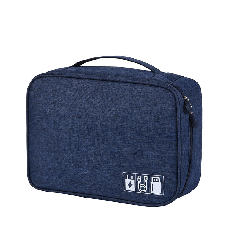 Portable Cable Storage Bag Organiser
