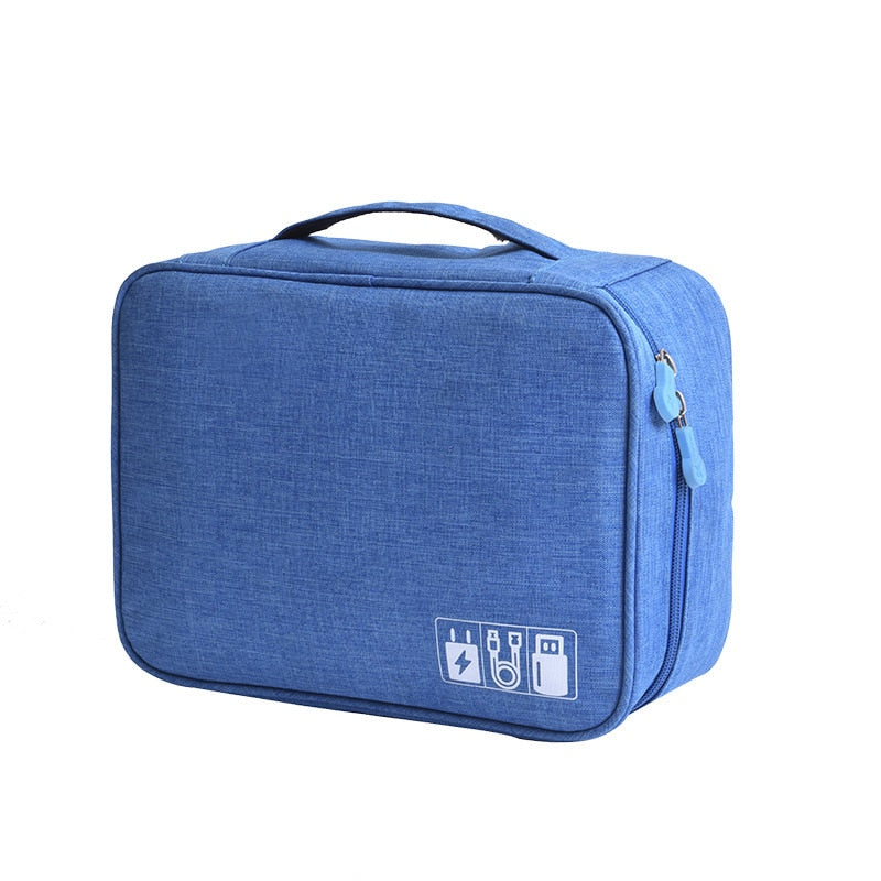Portable Cable Storage Bag Organiser