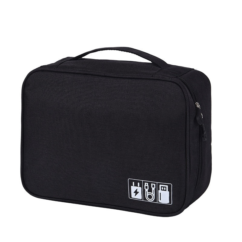 Portable Cable Storage Bag Organiser