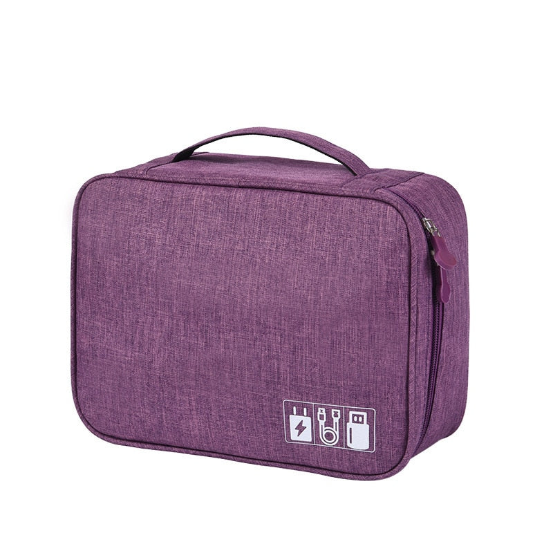 Portable Cable Storage Bag Organiser