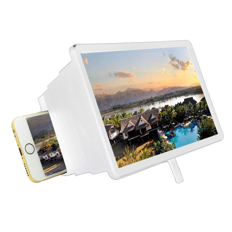 Portable Screen Magnifier Cellphone Projector Enlarged Amplifier Mobile Bracket Desktop Holder