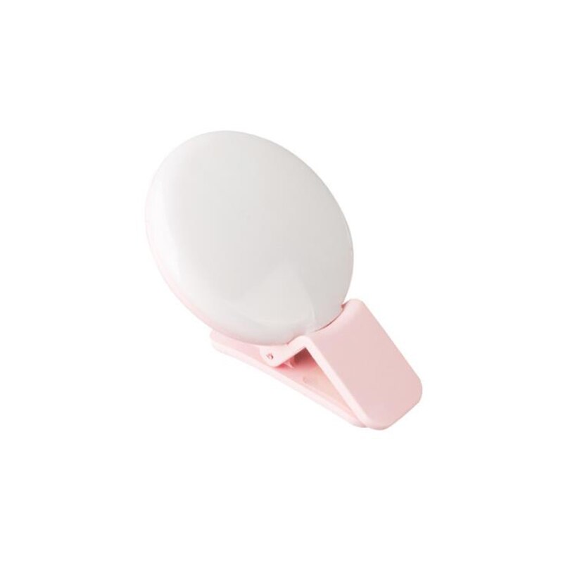 Portable Selfie Flash Led Clip-On Mobile Phone Selfie 3 Adjustable Light Night Enhancing Fill