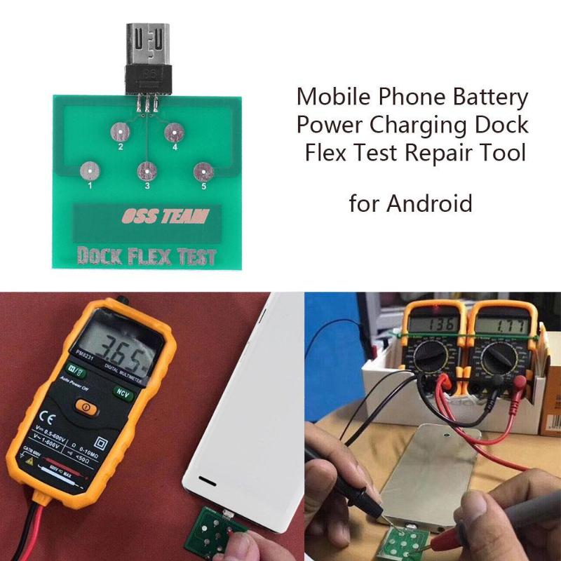 Professional Mobile Phone Battery Power Charging Dock Flex Test Repair Tool for iphone fix for