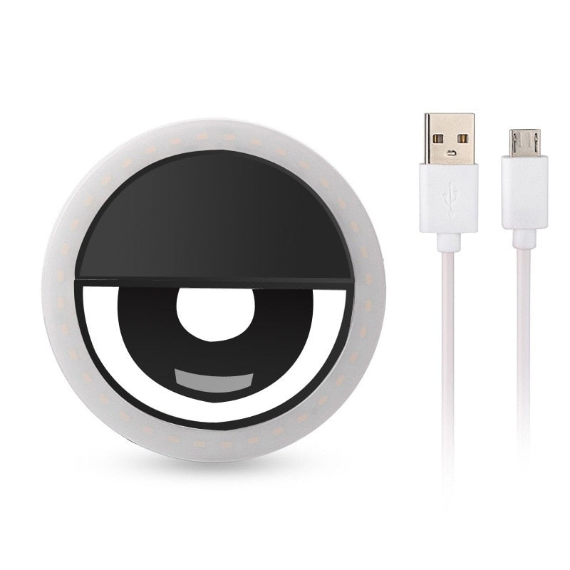 USB charge LED Selfie Ring Light