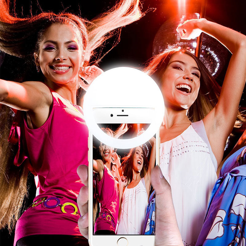 Selfie LED Ring Flash Light