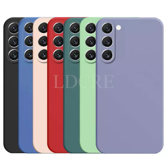 Samsung Galaxy S24 Case Liquid Silicone S21/S22/S23 FE Plus Ultra