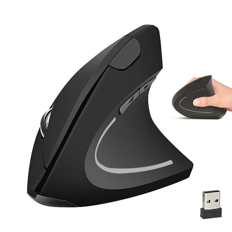 Wireless USB Vertical Gaming Mouse