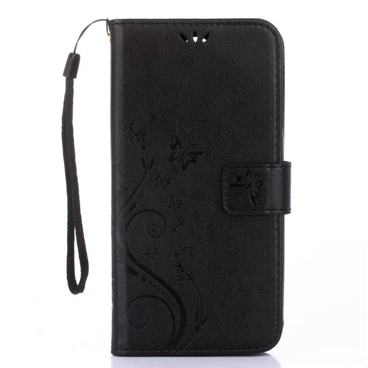 PU Leather Phone Case Wallet Cover for Samsung Galaxy S5/S6/S7/S8/S9/S10e